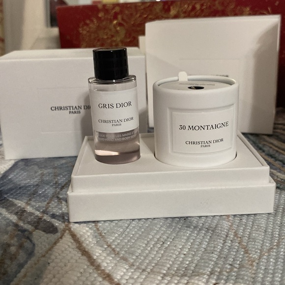 GRIS DIOR Mini with 30 MONTAIGNE Scented Candle/ GRIS DIOR 7.5ml- set/NIB - Picture 7 of 9